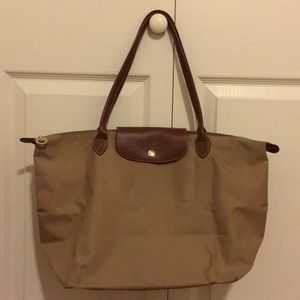 Authentic Longchamp large le pliage tote